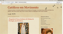 Desktop Screenshot of catolicosemmovimento.blogspot.com