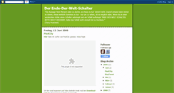 Desktop Screenshot of ende-der-welt-schalter.blogspot.com