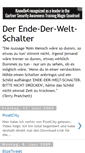 Mobile Screenshot of ende-der-welt-schalter.blogspot.com