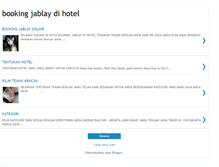 Tablet Screenshot of bookingjablaydihotel.blogspot.com