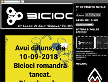 Tablet Screenshot of bicioci.blogspot.com