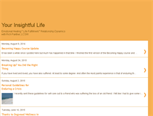 Tablet Screenshot of insightfullife.blogspot.com