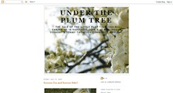 Desktop Screenshot of plotundertheplumtree.blogspot.com