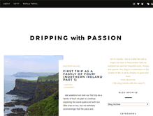 Tablet Screenshot of drippingwithpassion.blogspot.com