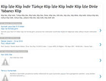 Tablet Screenshot of klip-izle-indir.blogspot.com