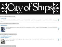 Tablet Screenshot of cityofships.blogspot.com