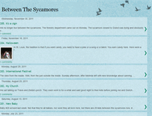 Tablet Screenshot of betweenthesycamores.blogspot.com