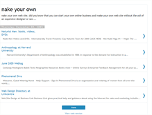 Tablet Screenshot of nakeyourownnhn.blogspot.com