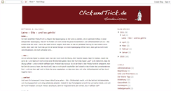 Desktop Screenshot of clickundtrickhundewissen.blogspot.com