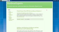 Desktop Screenshot of hardwarexperts.blogspot.com