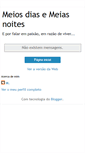 Mobile Screenshot of meiosdiasemeiasnoites.blogspot.com