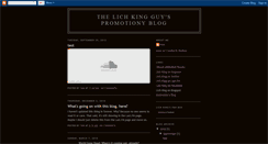 Desktop Screenshot of lichkingblog.blogspot.com