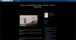 Desktop Screenshot of bonitasmalaspersonas.blogspot.com