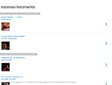 Tablet Screenshot of metamorfosis-escenas.blogspot.com