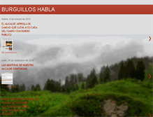 Tablet Screenshot of burguilloshabla.blogspot.com