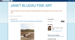 Desktop Screenshot of janetbludaufineart.blogspot.com