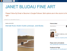 Tablet Screenshot of janetbludaufineart.blogspot.com