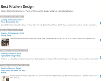 Tablet Screenshot of bestkitchendesign.blogspot.com