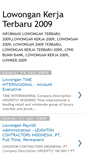Mobile Screenshot of e-lowongan-kerja-terbaru.blogspot.com