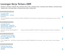 Tablet Screenshot of e-lowongan-kerja-terbaru.blogspot.com