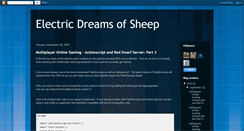 Desktop Screenshot of electricdreamsofsheep.blogspot.com