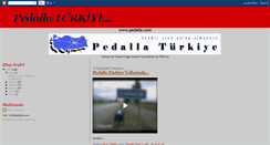 Desktop Screenshot of pedallaturkiye.blogspot.com