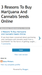 Mobile Screenshot of cannabis-seed92.blogspot.com