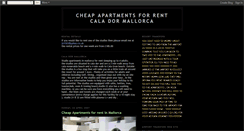 Desktop Screenshot of cheapapartments.blogspot.com