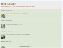 Tablet Screenshot of inhetzilver.blogspot.com