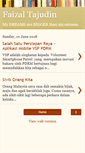 Mobile Screenshot of faizaltajudin.blogspot.com