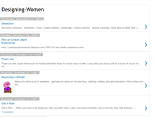 Tablet Screenshot of designing-women.blogspot.com