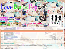 Tablet Screenshot of lovedancepopblog.blogspot.com