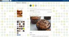 Desktop Screenshot of bonniesbakery.blogspot.com