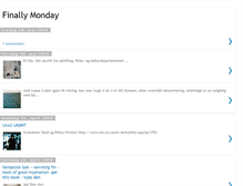 Tablet Screenshot of finally-monday.blogspot.com