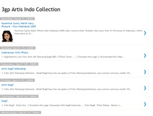Tablet Screenshot of 3gp-artis-indo.blogspot.com