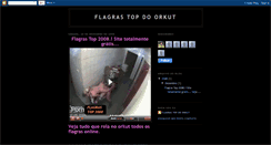 Desktop Screenshot of flagrastoporkut2009.blogspot.com