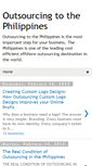 Mobile Screenshot of outsourcing2philippines.blogspot.com