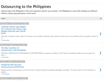 Tablet Screenshot of outsourcing2philippines.blogspot.com