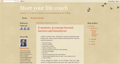 Desktop Screenshot of mentorcoach-lifecoaching.blogspot.com