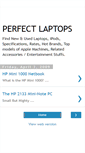Mobile Screenshot of perfectlaptops.blogspot.com