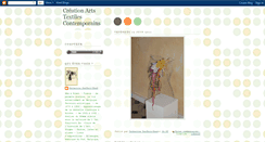 Desktop Screenshot of crationarttextilecontemporain.blogspot.com