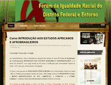 Tablet Screenshot of forumdaigualdaderacialdf.blogspot.com