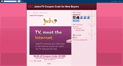 Desktop Screenshot of jadootvcouponcode.blogspot.com