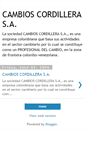 Mobile Screenshot of cordillerasa.blogspot.com