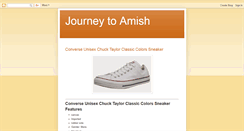 Desktop Screenshot of journeytoamish.blogspot.com