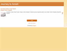 Tablet Screenshot of journeytoamish.blogspot.com