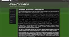 Desktop Screenshot of anarcoprimitivismo.blogspot.com