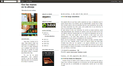 Desktop Screenshot of conlasmanosenlaalmeja.blogspot.com