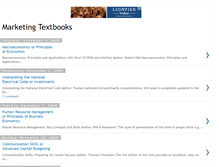 Tablet Screenshot of marketing-textbooks.blogspot.com
