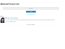 Tablet Screenshot of belovedclutchart.blogspot.com